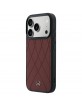 Mercedes iPhone 18 Pro Max /17 Pro Max Hülle Case Crossed Lines MagSafe Burgundy