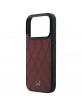 Mercedes iPhone 18 Pro Max /17 Pro Max Hülle Case Crossed Lines MagSafe Burgundy