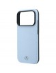 Mercedes iPhone 18 Pro / 17 Pro Hülle Case Wood Effect MagSafe Blau
