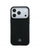 Mercedes iPhone 17 / 18 Pro Max Hülle Case Wood Effect MagSafe Schwarz