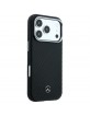 Mercedes iPhone 17 / 18 Pro Max Hülle Case Wood Effect MagSafe Schwarz