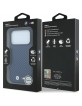 BMW iPhone 18 Pro / 17 Pro Hülle Case M Metal Logo Carbon MagSafe Navy