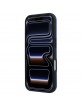 BMW iPhone 17 / 18 Pro Max Hülle Case M Metal Carbon MagSafe Blau