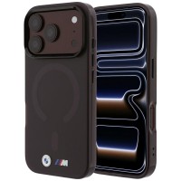 BMW iPhone 18 Pro / 17 Pro Hülle Case MagSafe Frosted M Metal Frame Trims Rot