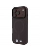 BMW iPhone 18 Pro / 17 Pro Hülle Case MagSafe Frosted M Metal Frame Trims Rot