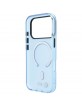 BMW iPhone 18 Pro / 17 Pro Hülle Case MagSafe Frosted M Metal Frame Trims Blau