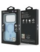 BMW iPhone 18 Pro / 17 Pro Hülle Case MagSafe Frosted M Metal Frame Trims Blau