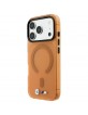 BMW iPhone 18 Pro / 17 Pro Hülle Case MagSafe Frosted M Metal Frame Trims Orange