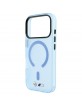 BMW iPhone 17 / 18 Pro Max Hülle Case MagSafe Frosted M Metal Frame Trims Blau