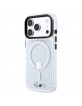 BMW iPhone 18 Pro / 17 Pro Hülle Case MagSafe Frosted M Metal Frame Trims Transparent