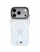 BMW iPhone 18 Pro / 17 Pro Hülle Case MagSafe Frosted M Metal Frame Trims Transparent