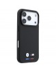 BMW iPhone 18 Pro / 17 Pro Hülle Case M Metal Tricolor Kevlar MagSafe Schwarz