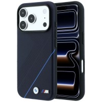 BMW iPhone 17 / 18 Pro Max Hülle Case M Tire Track MagSafe Navy