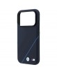 BMW iPhone 17 / 18 Pro Max Hülle Case M Tire Track MagSafe Navy
