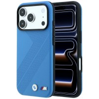 BMW iPhone 18 Pro / 17 Pro Hülle Case M Tire Track MagSafe Blau