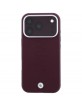 BMW iPhone 18 Pro / 17 Pro Hülle Case Signature MagSafe Burgundy