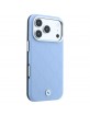 BMW iPhone 18 Pro / 17 Pro Hülle Case Deboss Quilted MagSafe Blau