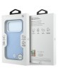 BMW iPhone 18 Pro / 17 Pro Hülle Case Deboss Quilted MagSafe Blau