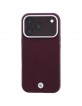 BMW iPhone 18 Pro / 17 Pro Hülle Case MagSafe Signature Burgundy