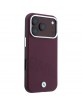 BMW iPhone 17 / 18 Pro Max Hülle Case Signature MagSafe Burgundy