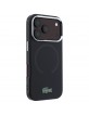 Lacoste iPhone 17 / 18 Pro Max Hülle Case Frosted Laquer MagSafe Burgundy