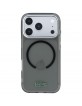 Lacoste iPhone 17 / 18 Pro Max Hülle Case Frosted Laquer MagSafe Schwarz