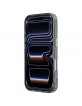 Lacoste iPhone 17 / 18 Pro Max Hülle Case Frosted Laquer MagSafe Schwarz