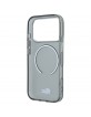 Lacoste iPhone 17 / 18 Pro Max Hülle Case Frosted Laquer MagSafe Schwarz
