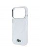 Lacoste iPhone 17 / 18 Pro Max Hülle Case Frosted Laquer MagSafe Transparent
