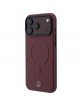 Mercedes iPhone 17 / 18 Pro Max Hülle Case 3D MagSafe Burgundy