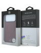 Mercedes iPhone 17 / 18 Pro Max Hülle Case 3D MagSafe Burgundy