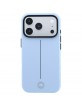 Mercedes iPhone 18 Pro / 17 Pro Hülle Case Semi Wrap Iconic Line MagSafe Blau