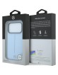 Mercedes iPhone 18 Pro / 17 Pro Hülle Case Semi Wrap Iconic Line MagSafe Blau