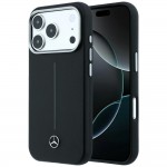 Mercedes iPhone 17 / 18 Pro Max Hülle Case Semi Wrap Iconic Line MagSafe Schwarz