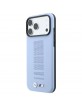 BMW iPhone 18 Pro / 17 Pro Hülle Case Perforated M Metal MagSafe Blau