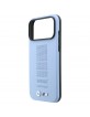 BMW iPhone 18 Pro / 17 Pro Hülle Case Perforated M Metal MagSafe Blau