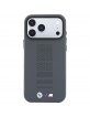 BMW iPhone 18 Pro / iPhone 17 Pro Hülle Case Perforated M Metal MagSafe Grau