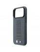 BMW iPhone 18 Pro / iPhone 17 Pro Hülle Case Perforated M Metal MagSafe Grau