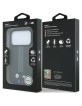 BMW iPhone 18 Pro / 17 Pro Hülle Case M Metal Kevlar Tricolor MagSafe Anthracite