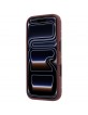 Lacoste iPhone 18 Pro / 17 Pro Hülle Case Blend Ring Stand MagSafe Burgundy