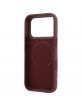 Lacoste iPhone 18 Pro / 17 Pro Hülle Case Blend Ring Stand MagSafe Burgundy