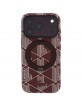 Lacoste iPhone 17 / 18 Pro Max Hülle Case Blend Ring Stand MagSafe Burgundy