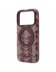 Lacoste iPhone 17 / 18 Pro Max Hülle Case Blend Ring Stand MagSafe Burgundy