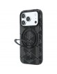 Lacoste iPhone 17 / 18 Pro Max Hülle Case Blend Ring Stand MagSafe Schwarz