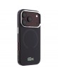 Lacoste iPhone 18 Pro / 17 Pro Hülle Case Frosted Laquer MagSafe Burgundy
