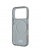 Lacoste iPhone 18 Pro / 17 Pro Hülle Case Frosted Laquer MagSafe Schwarz