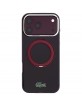 Lacoste iPhone 17 / 18 Pro Max Hülle Case Ring Stand MagSafe Burgundy