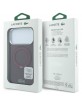 Lacoste iPhone 17 / 18 Pro Max Hülle Case Ring Stand MagSafe Burgundy