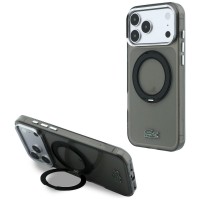Lacoste iPhone 17 / 18 Pro Max Hülle Case Ring Stand MagSafe Schwarz
