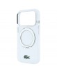 Lacoste iPhone 17 / 18 Pro Max Hülle Case Ring Stand MagSafe Clear